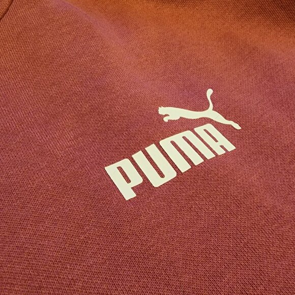 *NWOT* Women's cropped XXL Puma Mauve pullover hoodie sweatshirt - Picture 3 of 16